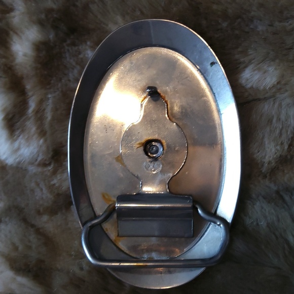 Vintage Mustang Galloping Horse Western Belt Buckle Unisex - Picture 3 of 11